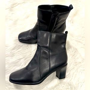 Croft and barrow ankle leather boots